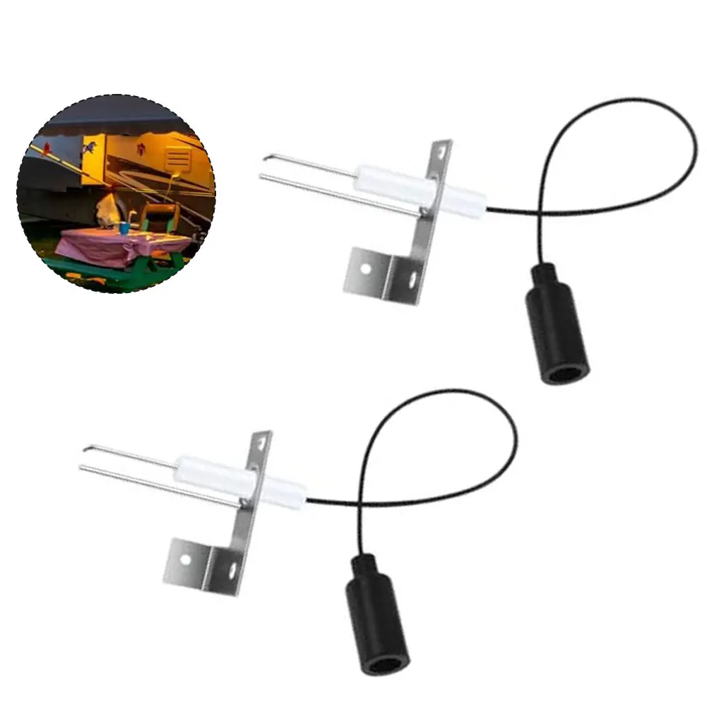 2PCS 93868 6 e 10 Galloni Riscaldatore di Acqua RV Sensore Ago Elettrodo Kit di Sostituzione Elettrodo Accenditore Per Sistemi di Scaldabagno RV