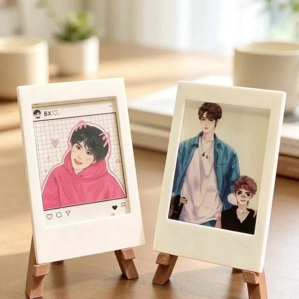 Multicolor Mini Photo Easel Frame Multi-Scenario Universal Photo Frame Easel Tabletop Decoration Instant Photo Frame