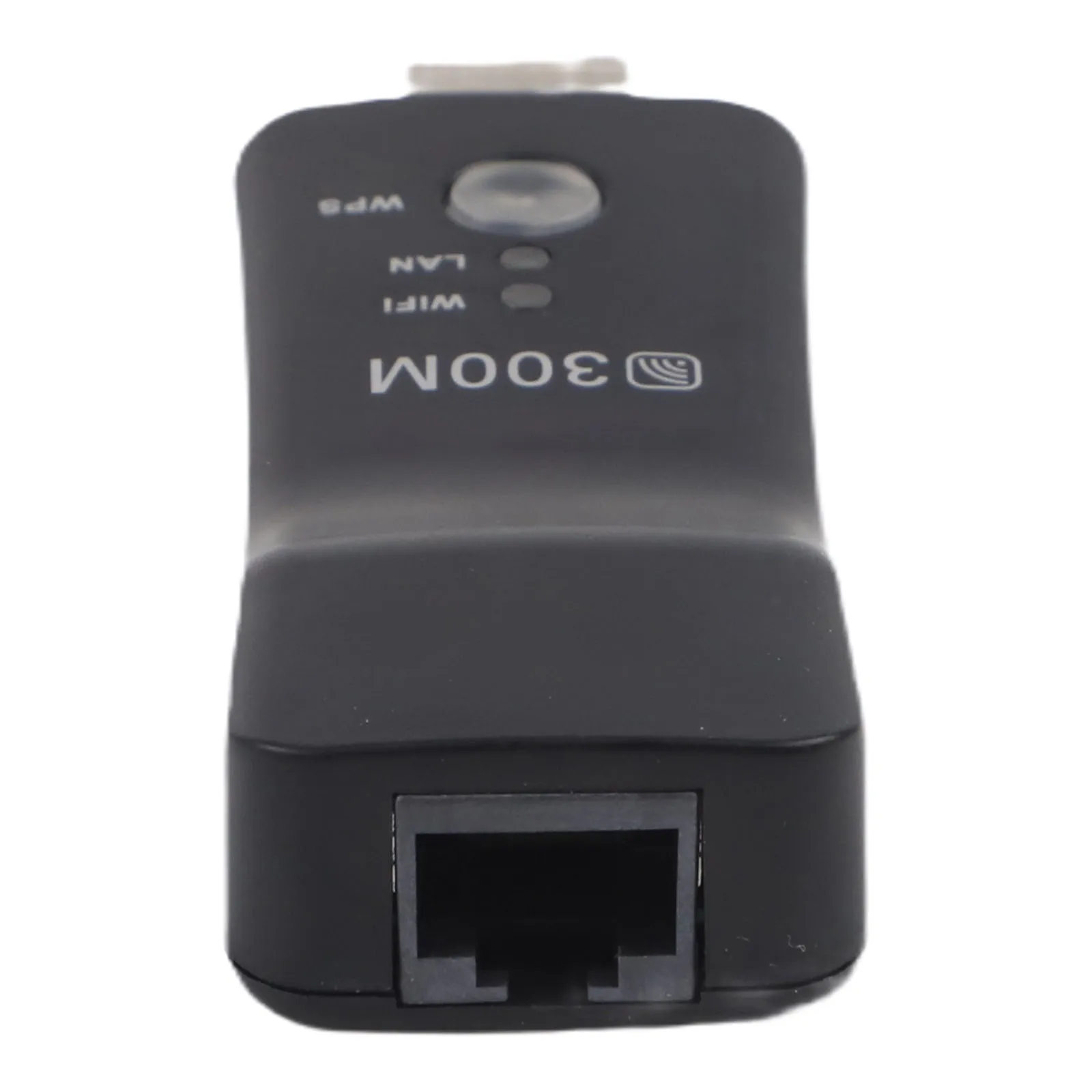 300Mbps Wireless Repeater Signal Extender With WPS Button For AP Mode 2.4GHz WiFi Network Coverage For Smart TV And Office