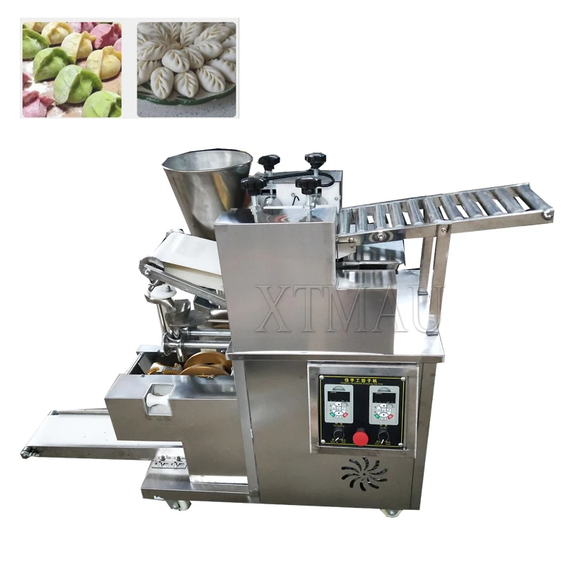 Full Automatic Dumpling Maker Machine Fried Dumpling Samosa Empanada Ravioli Making Machine