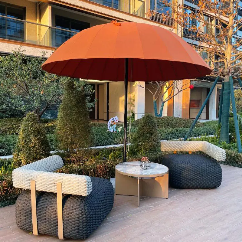 Paraguas de setas para exteriores Cafe Hotel