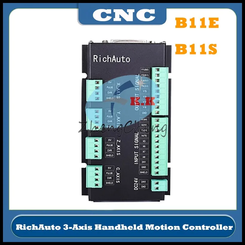 Новый richaito DSP b11 CNC контроллер b11S b11E 3-осевой ручной контроллер движения для гравировки и резки