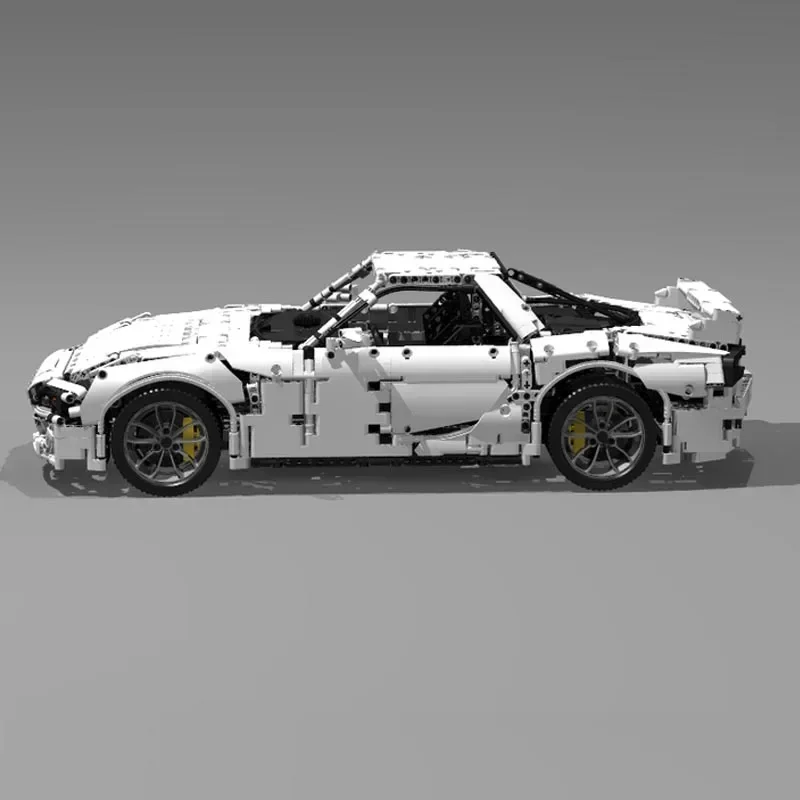 جديد MOC-97838 1:8 مقياس سيارة رياضية فائقة نموذج RX7 FD بناء عدة المبدعين كتلة الطوب لعب للأطفال هدايا عيد ميلاد الأولاد مجموعة