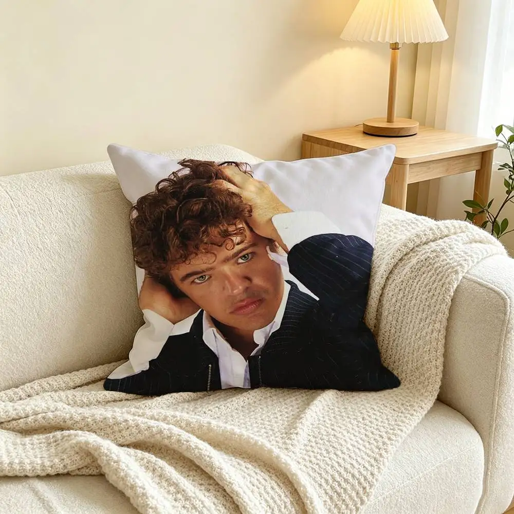 Actor G-Gaten Matarazzo  Pillow Case Square Double-Sided Sofa Cushion Cover Bedroom Bedside Pillow