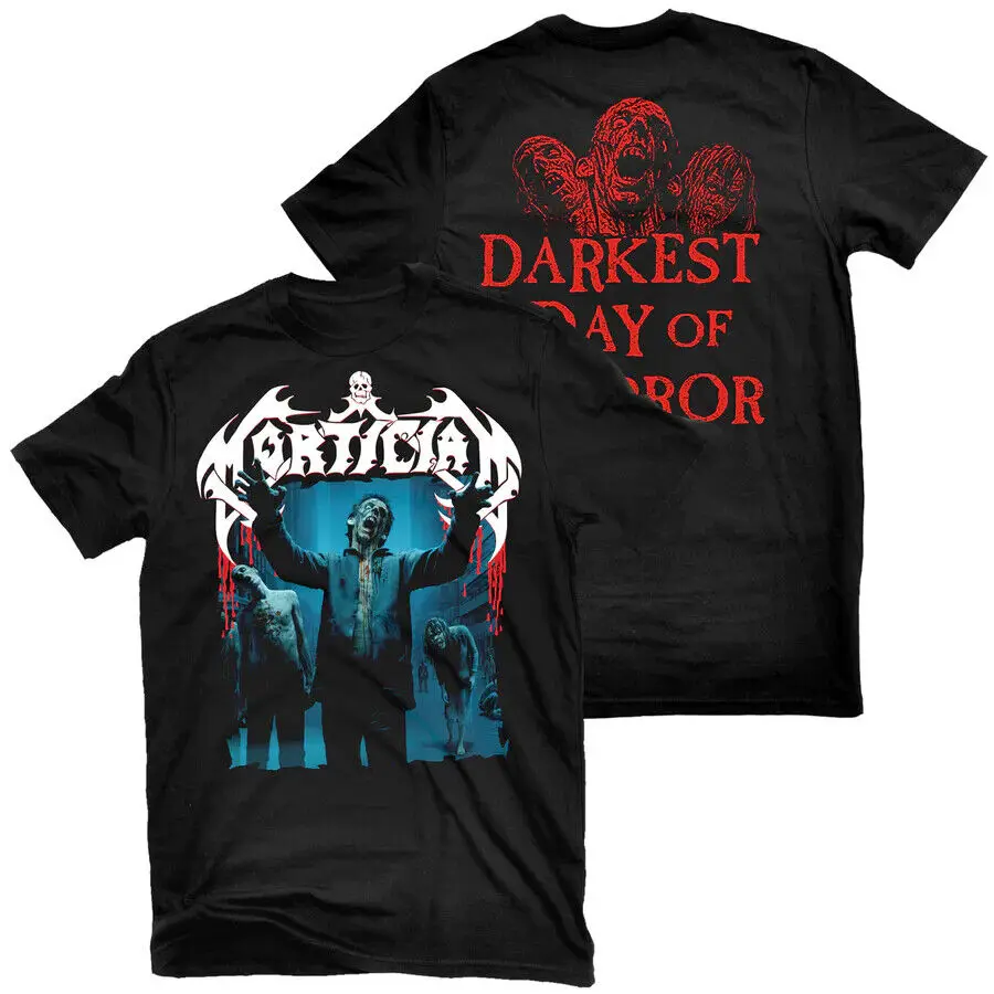 MORTICIAN Darkest Day Of Horror T-Shirt NEW! Relapse Records TS2852