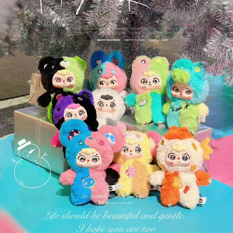 

Original Doubao Rongrong V2 Y2k Millennium Party Vinyl Doll Blind Box Popular Doll Mystery Box Bag Pendant Friend Collect Gifts