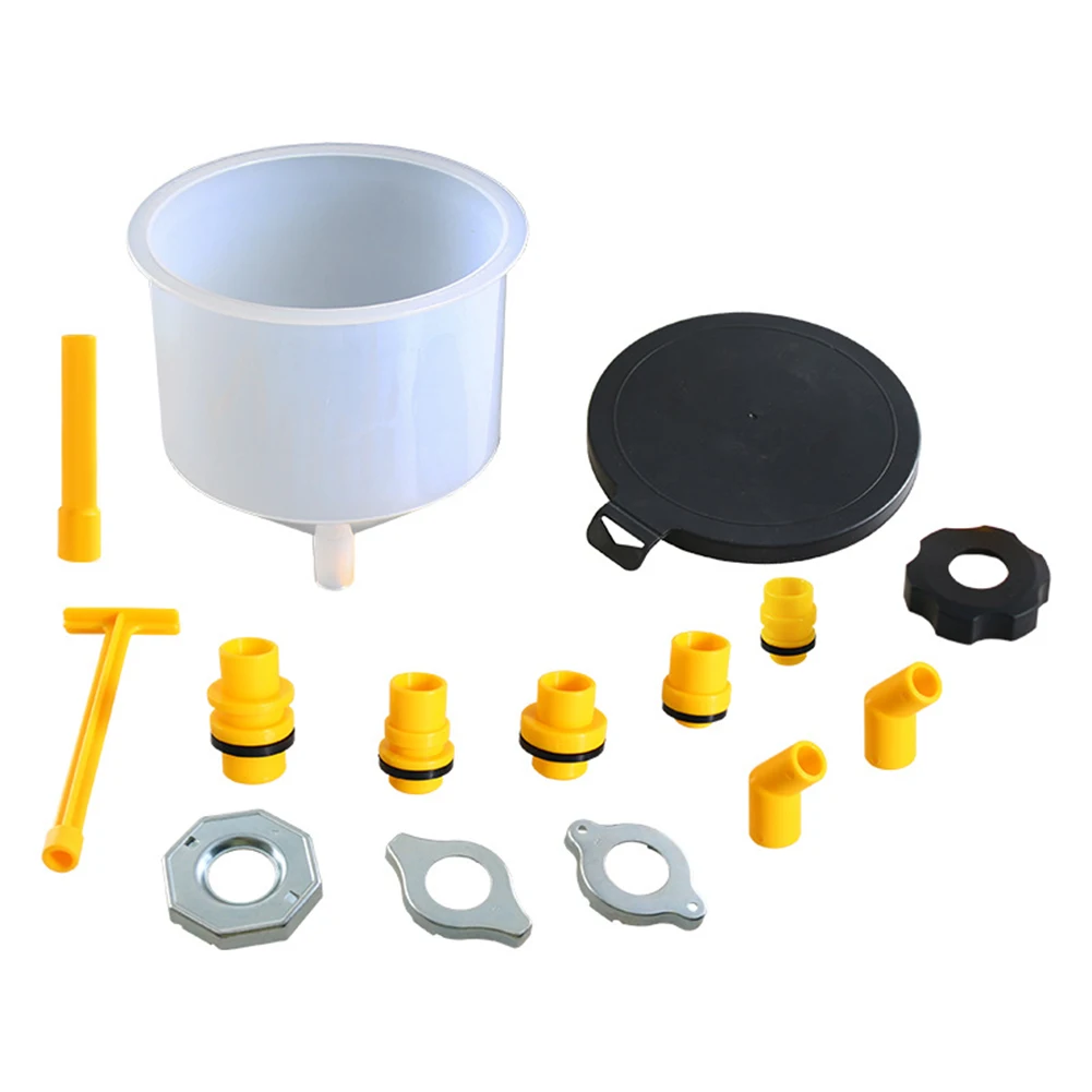 15pcs Coolant Funnel Kits High-end Coolant Funnel Kit Used To Deliver Fluids Like Radiator Coolant Accessories