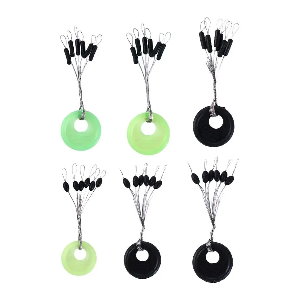 

Carp Fishing Fishing Line Stops Oval Stopper Fishing Float Fishing Bobber Oval Fishing Float Fishing Space Beans Floating Beans