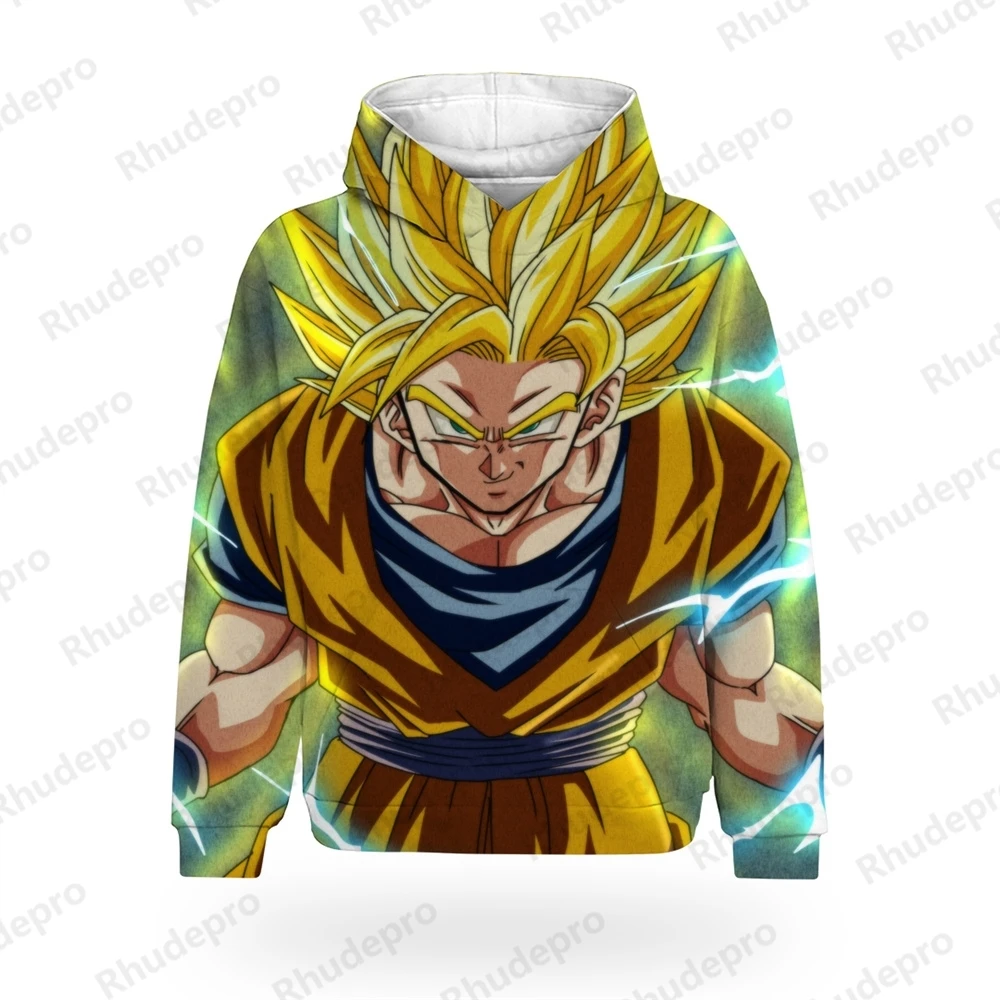 Dragonballz Goku 3d Print Kinder T-Shirt Herfst Mode Vrije Tijd T-Shirt Heren Unisex Kinderkleding T-Shirt Top