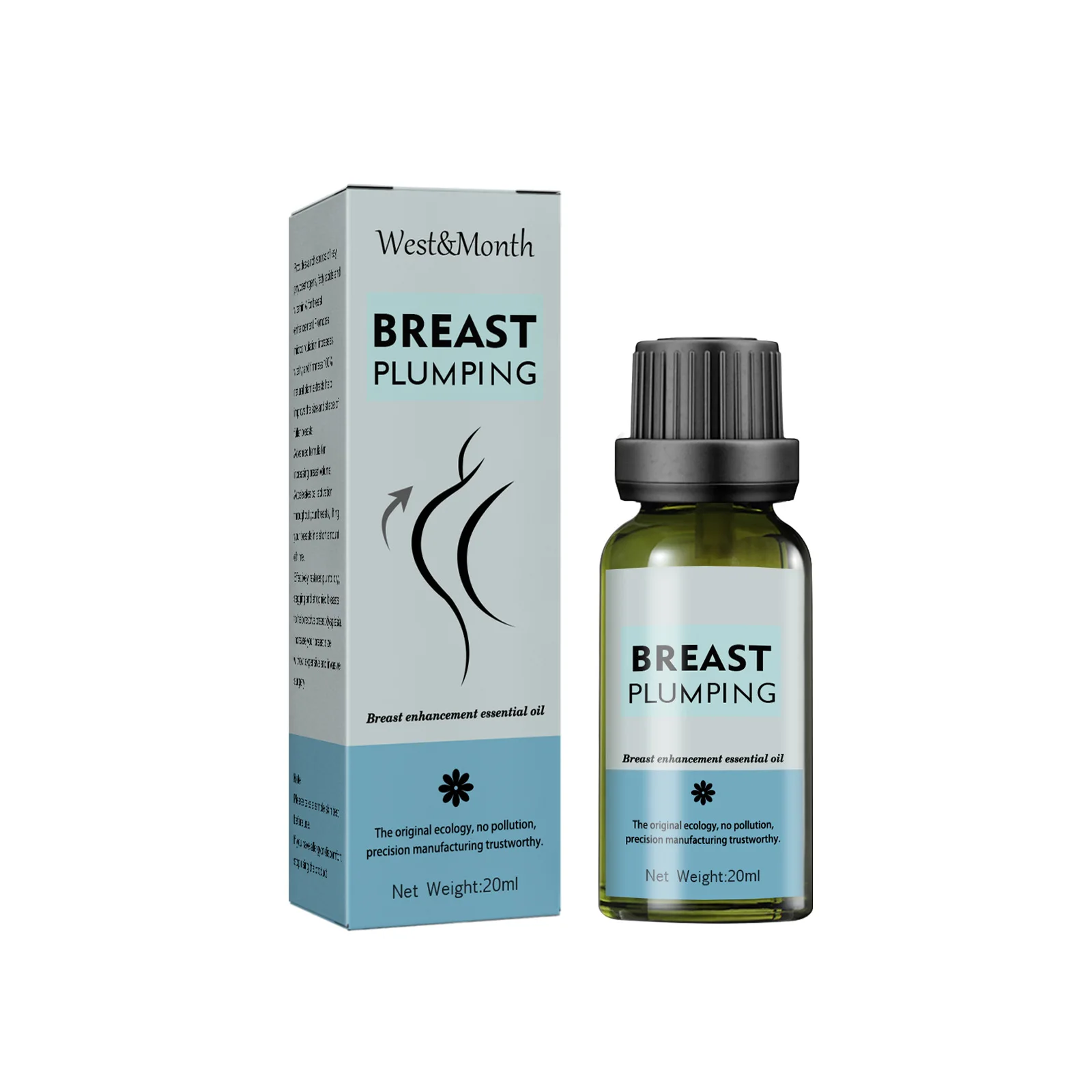 Breast Essential Oil Massage Firming Plump up Growth Enhancement Tight Restore Elasticity Sexy Boob Women Breast Enlargement Oil