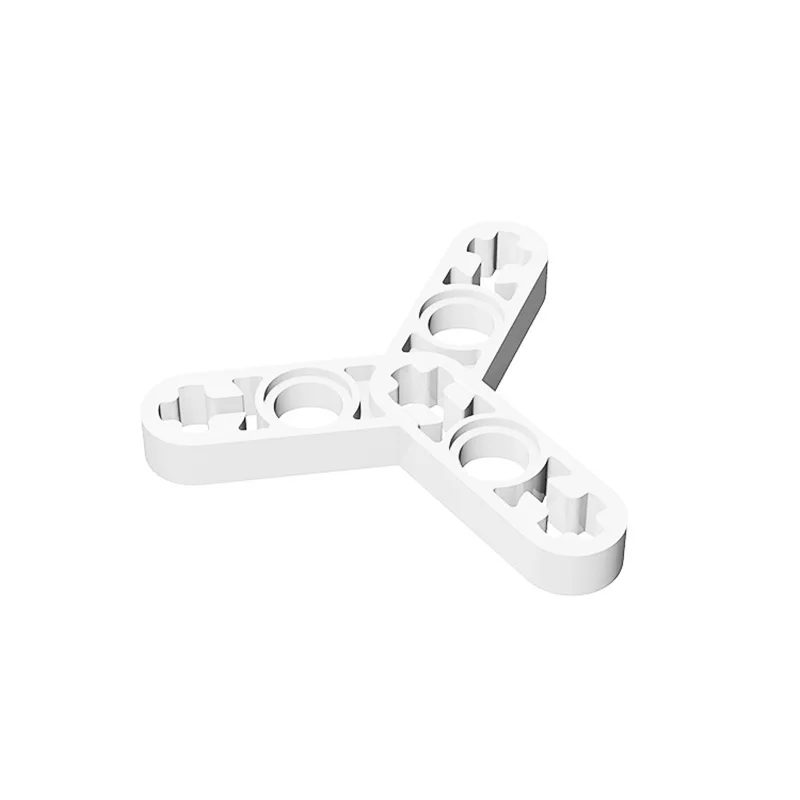 MOC 10PCS 44374 ดัดแปลงโรเตอร์บาง 3 ใบมีด Building Block ชุด Liftarm House อิฐอนุภาคปริศนาการศึกษาของเล่นเด็กของขวัญ