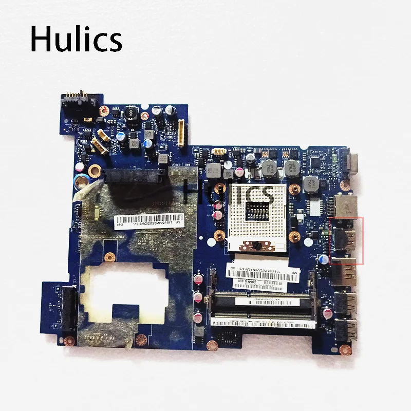 

Hulics Used Laptop Motherboard For Lenovo G570 MAIN BOARD HM65 DDR3 PIWG2 LA-675AP Mainboard