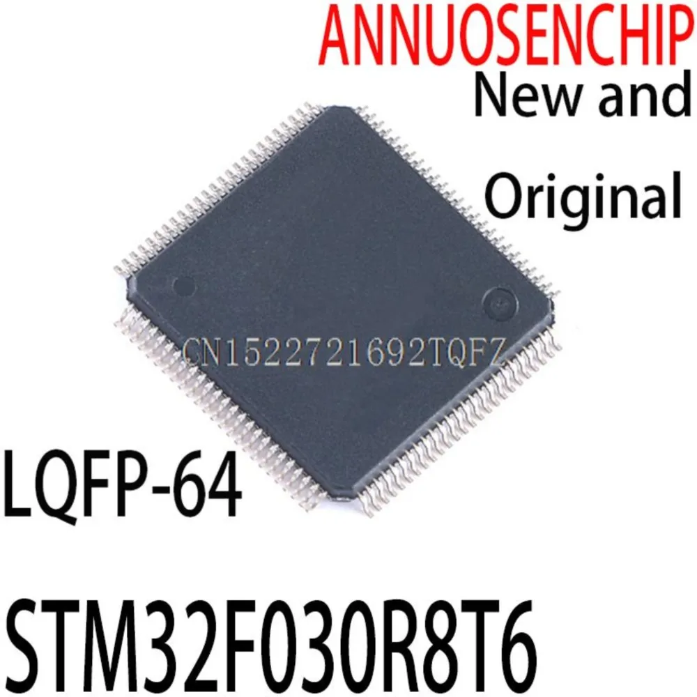 

5PCS New and Original LQFP-64 MCU 32-bit STM32 STM32F030R8T6