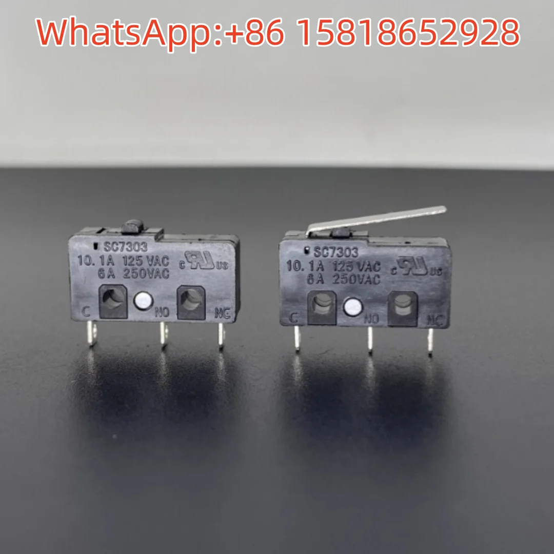 5 pieces BAOKEZHEN SC7303 Medium Micro Switch Stroke Limit Detection Reset Light Touch Handle 6A