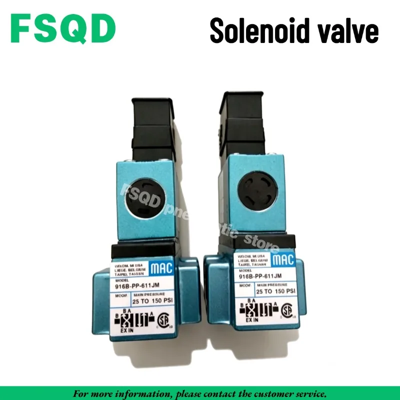 MAC solenoid valve 916B-PP-611JM Pneumatic component tools