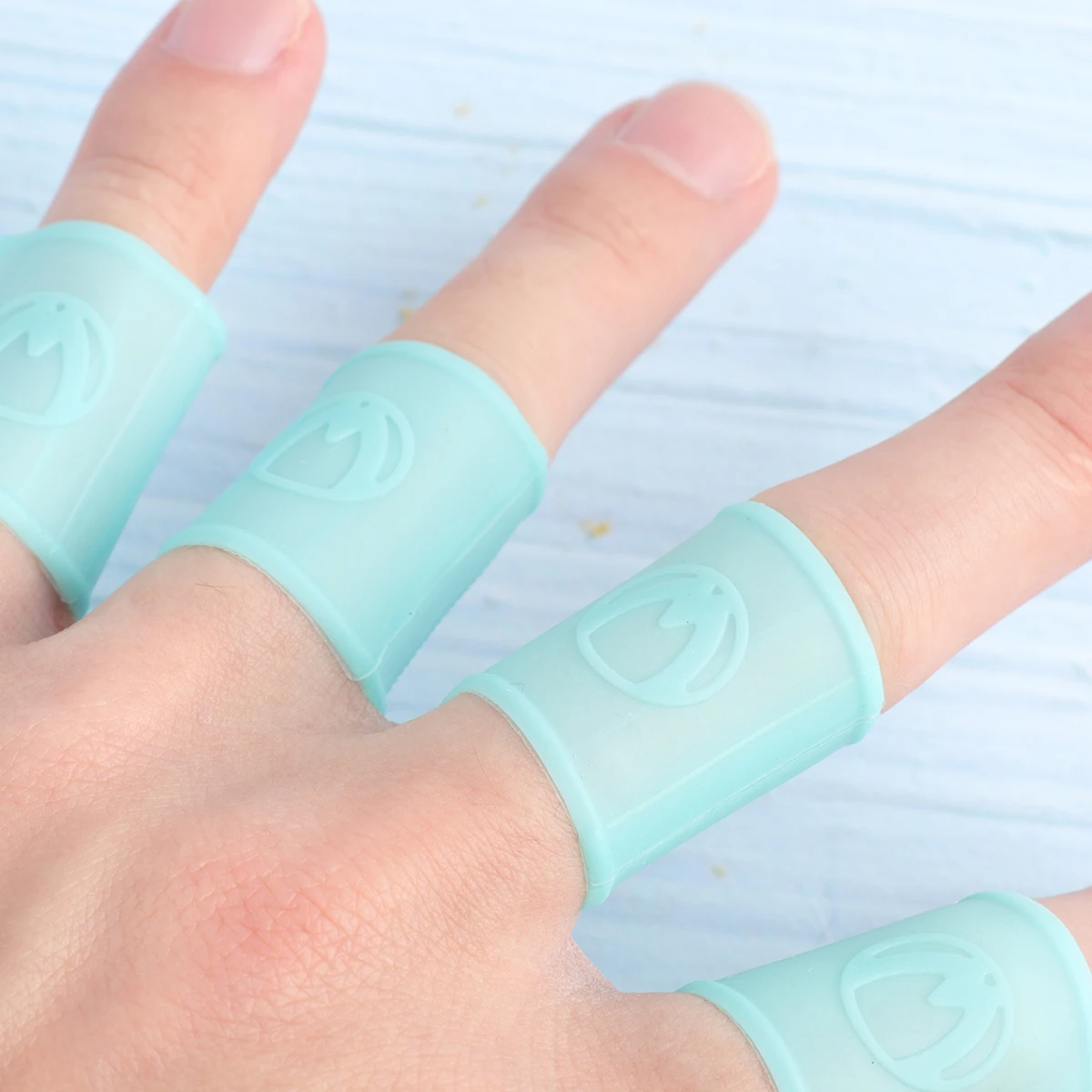 

8 шт. защитные перчатки для пальцев, перчатки для защиты пальцев, эластичные подтяжки, шины, шелковые рукава, рукава