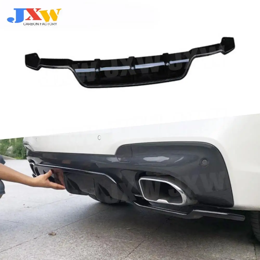 

ABS Rear Diffuser Add On For BMW X3 G01 M Sport 2018 - 2020 Rear Bumper Lip Diffuser Splitters Body Kit