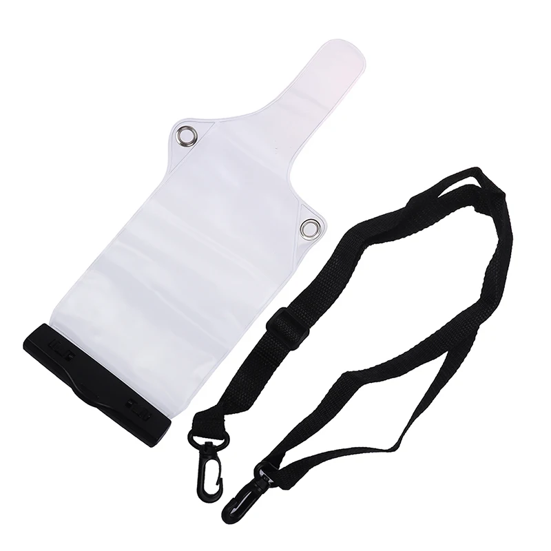 Hot Sale Portable Radio Waterproof Case Bag For Walkie Talkie Cover Holder With Lanyard