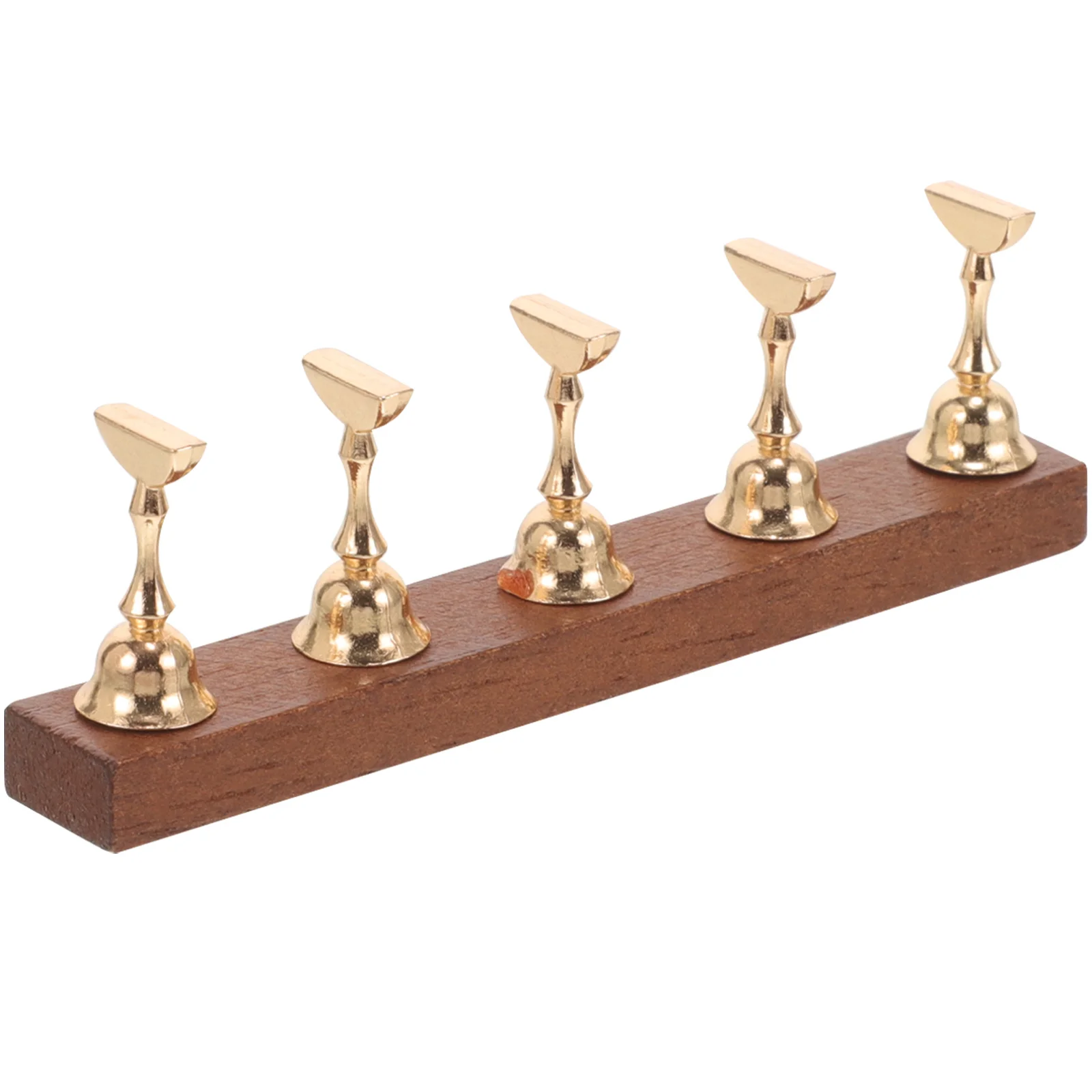 

PAMINGONO 1 Set Nail Art Stool Fake Nails Display Stand Press On Holder Manicure Tools for Salon Home Use