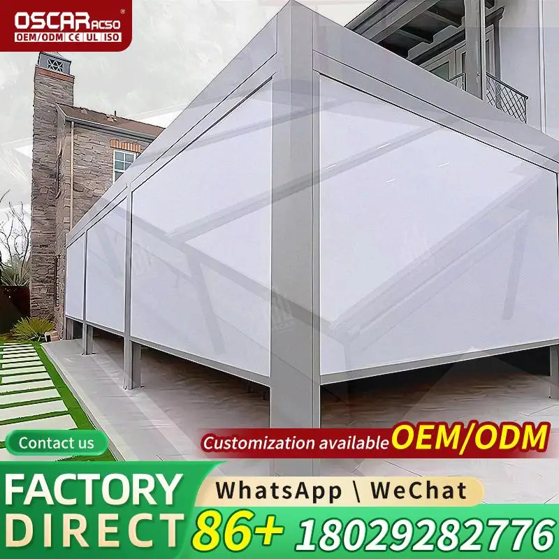 Commercial Free Standing 4 Season Sunroom Available for Sale in the US and EU Relaxing Retreat for Patio Backyard Garden Rolling