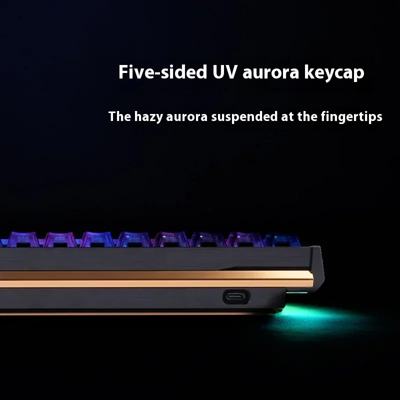 

IPI AURORA65 Magnetic Switch Mechanical Keyboard Wired 8000Hz 0.125ms Delay 0.01mmRT Gaming Keyboard For Valorant Gamer 14