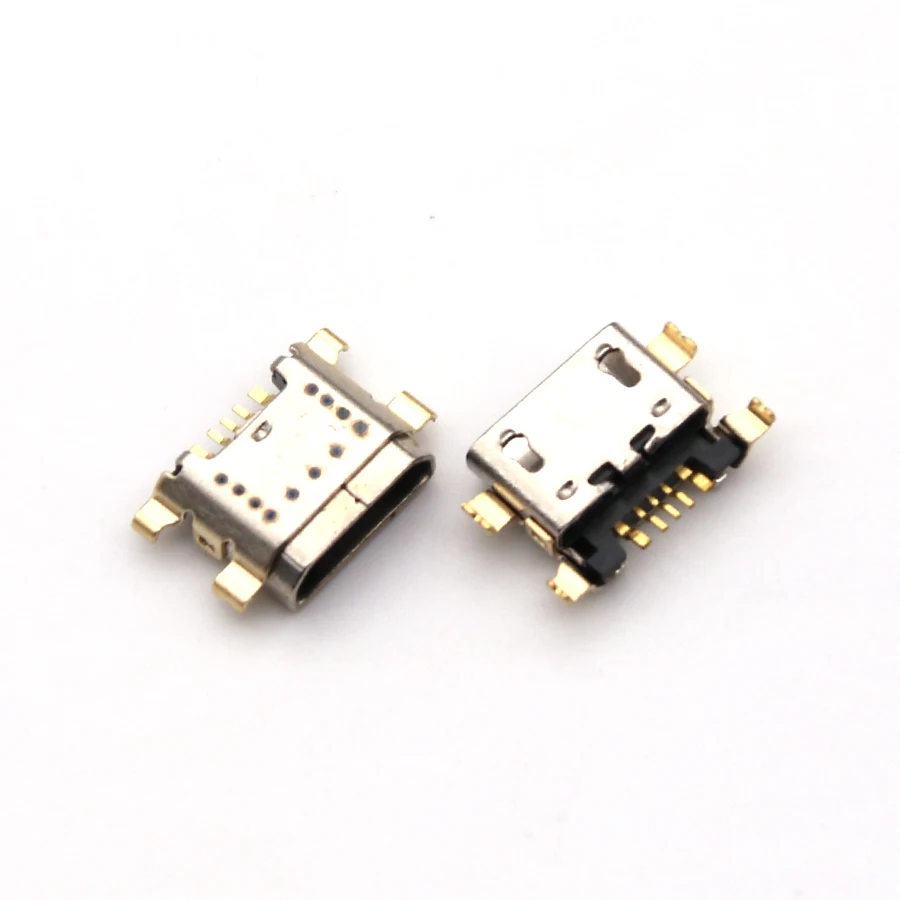 10-100pcs Micro USB Connector 5pin Jack Charging Port For Vivo Xplay6 V5 Y67 Y69 Y71 Y75 Y79 Y81S Y83 Y85 Y91 Y93 Y97 X21S S1