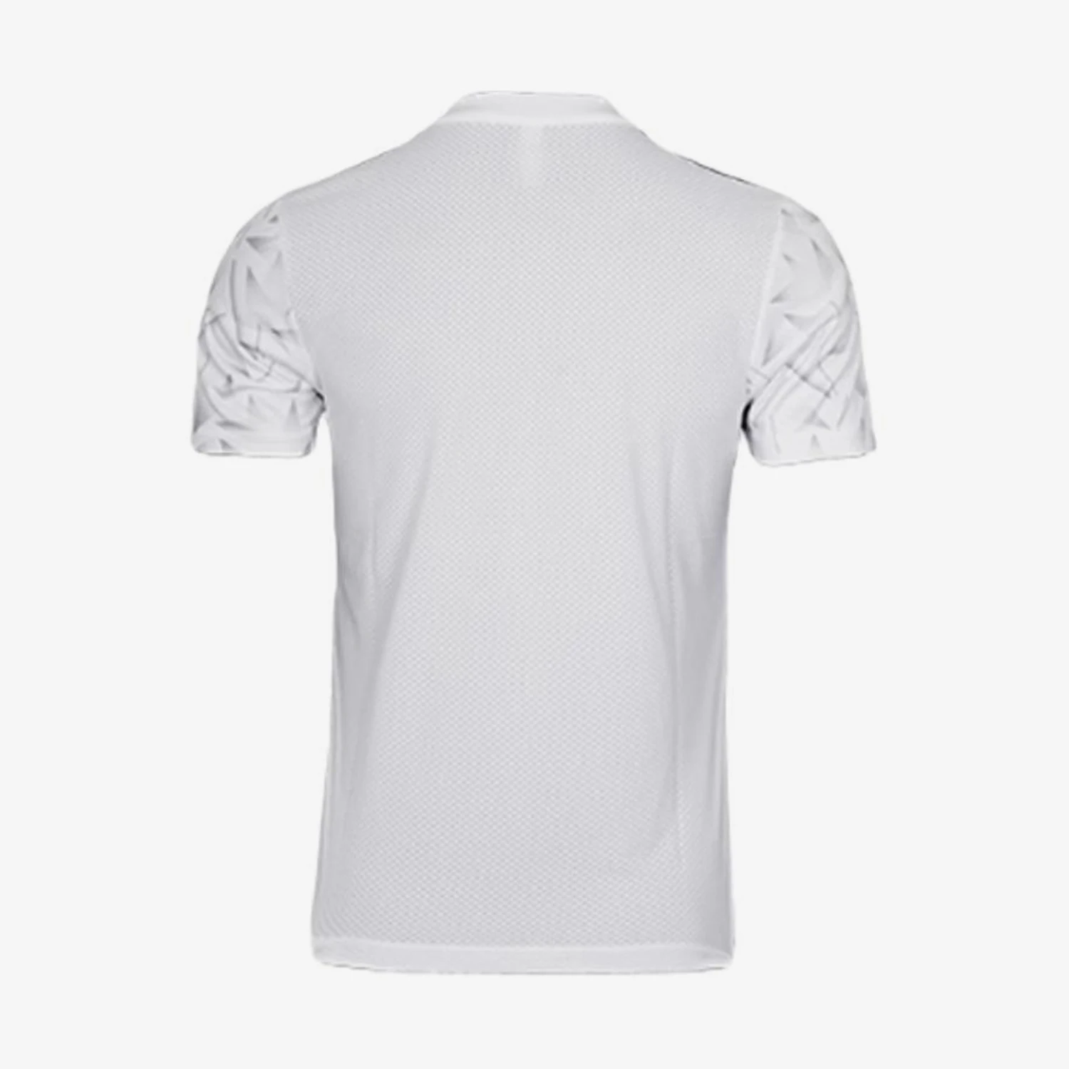Adidas genuine basic series new men's white and black football short sleeved shirt JZ0602
