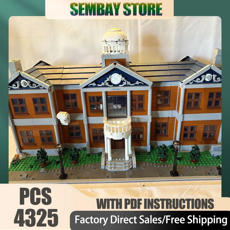 人気映画モデル MOC 組み立てブロック モジュール式マンション 改造モデル テクノロジーブロック クリスマス DIY おもちゃ 組み立てギフト