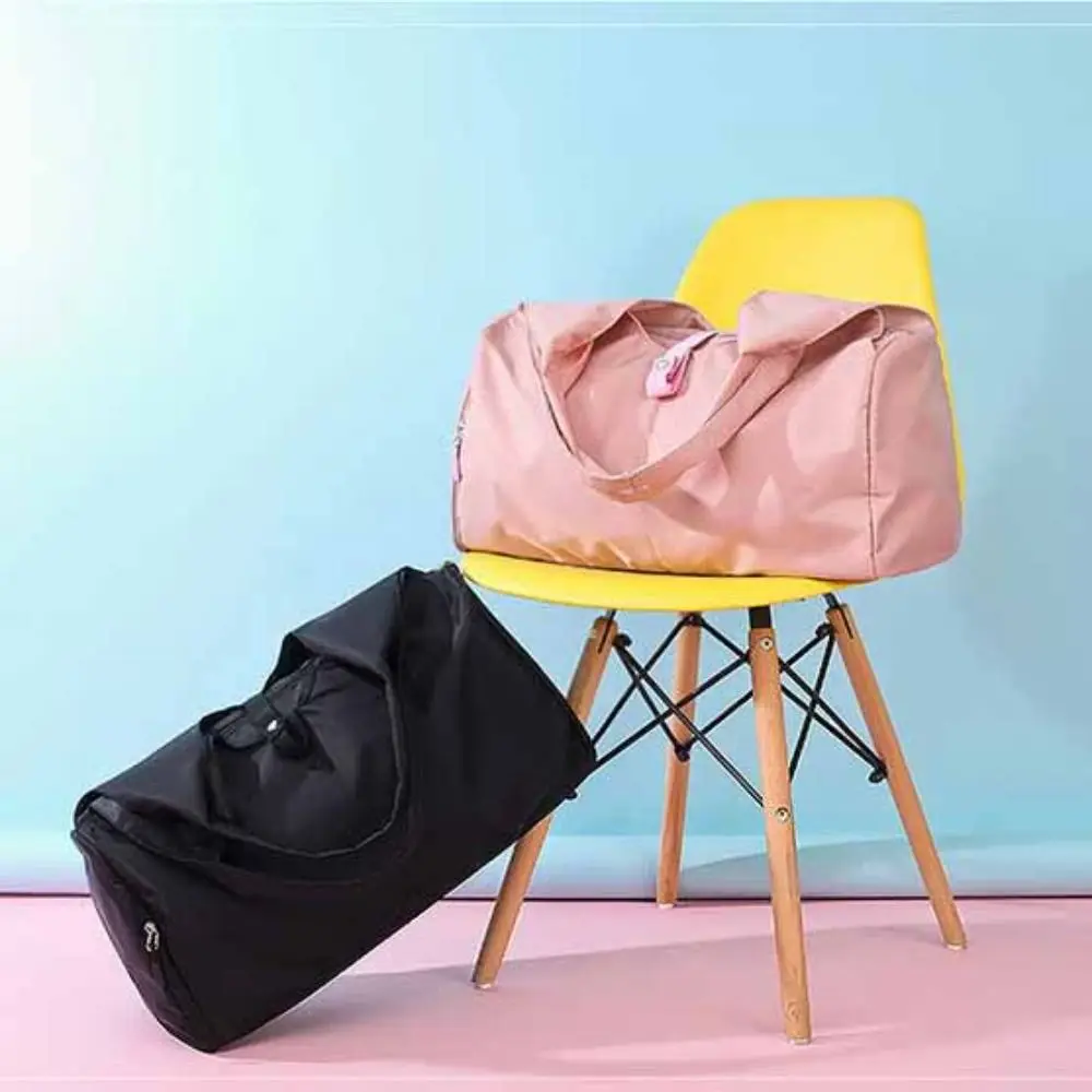 

Fashionable Underarm Bag Yoga Mat Bag Korean Style Solid Color Sports Shoulder Bag Luggage Bag Nylon Gym Fitness Bag Yoga
