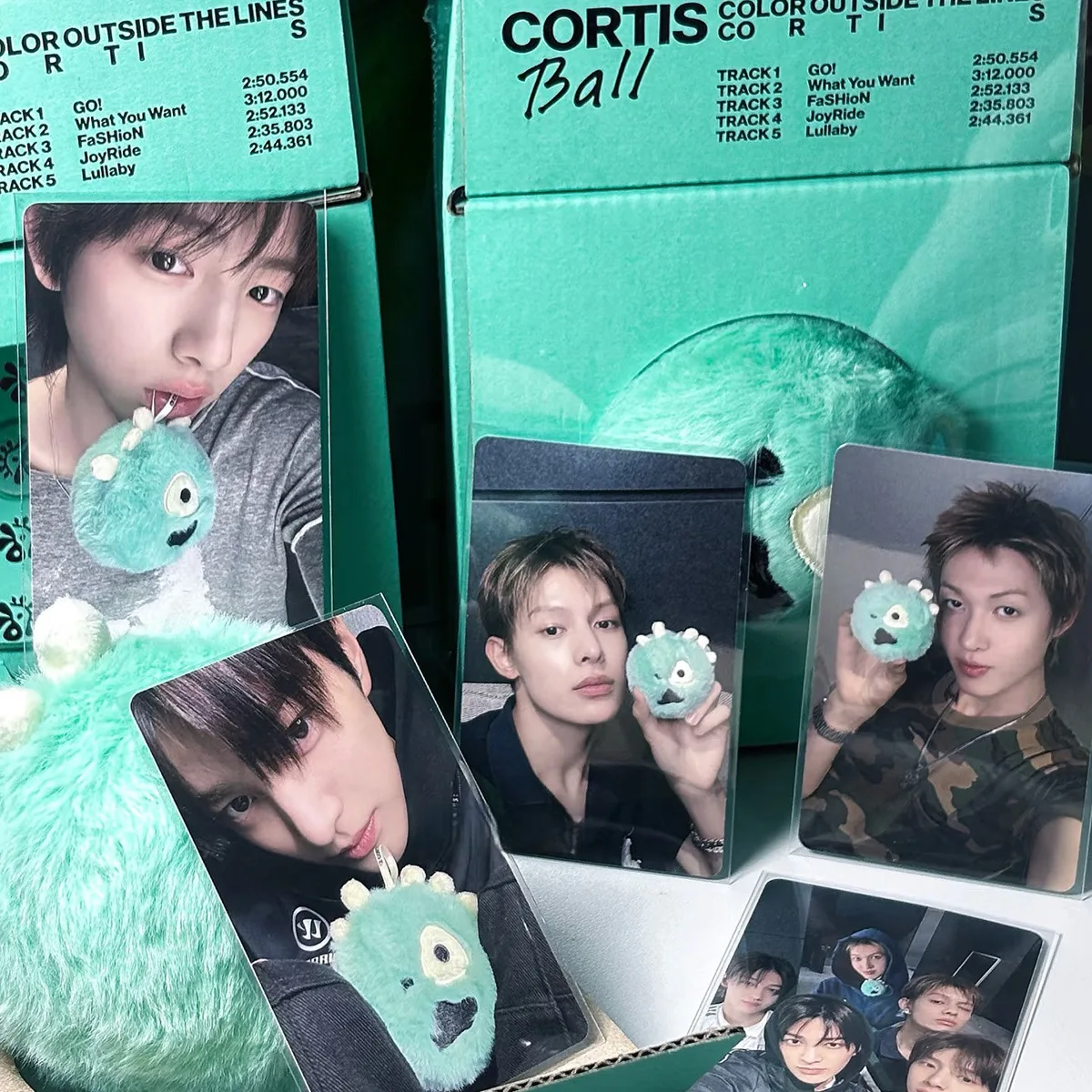 Tarjeta CORTIS BALL 6 unids/set doble cara impresión película brillante LOMO tarjeta KEONHO JUHOON Seonghyeon Martin colección de Fans regalo
