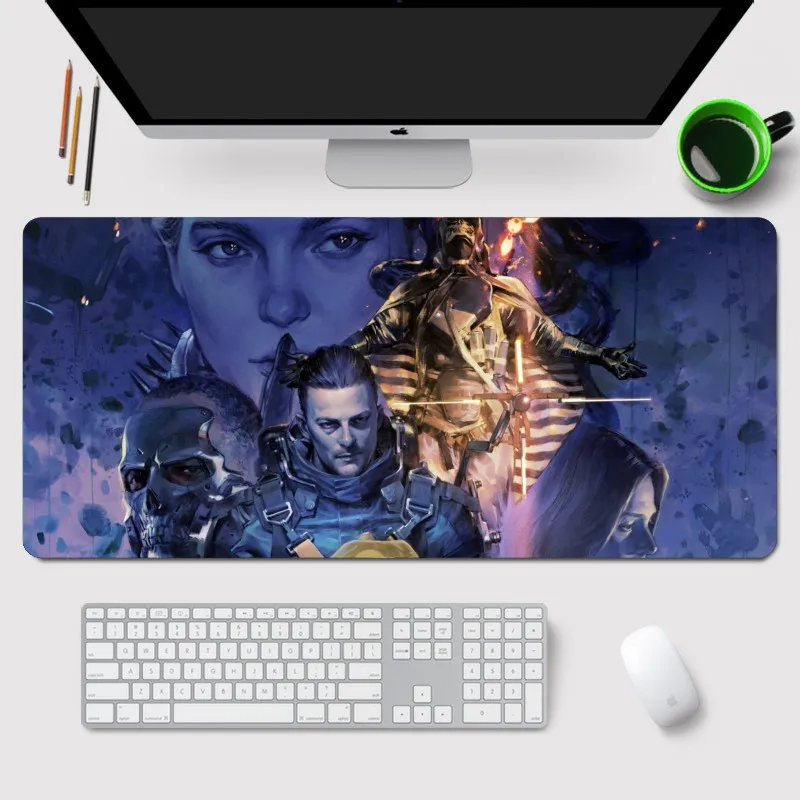 Death Stranding Mousepad Anti Slip Domineering Customized Gaming Mouse Pad Pc Computer Gamer Accessories Mat Laptop Desk Mat