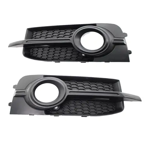 Luz antiniebla del parachoques delantero, cubierta de lámpara de luz antiniebla de malla de panal para Audi A1 OEM 8X 0807682 B S-Line 2010-2014 Piezas únicas