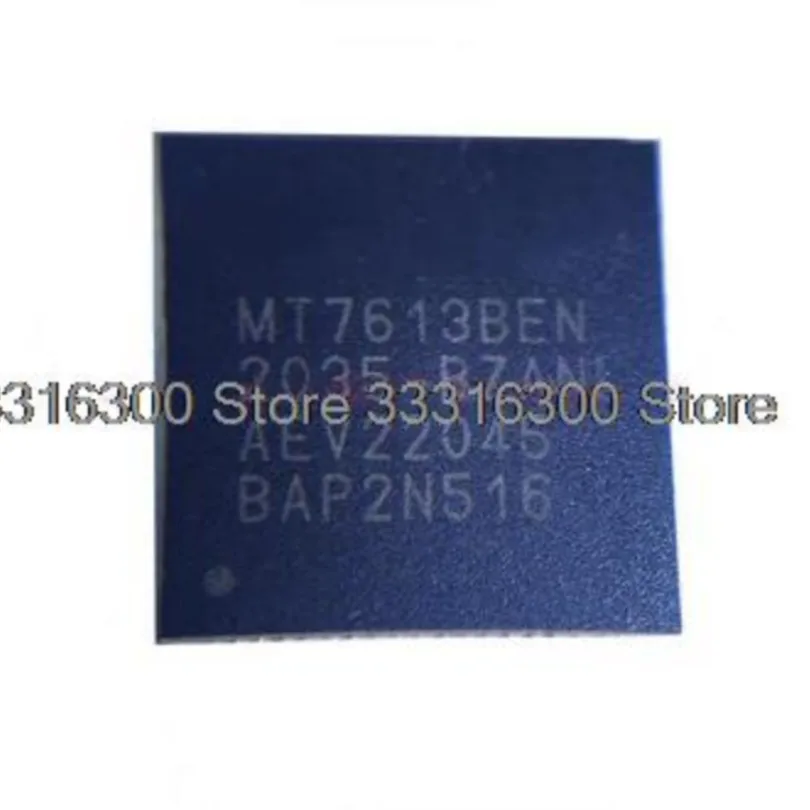 5PCS New MT7613BEN  MT7613AEN  QFN  Wireless routing chip IC