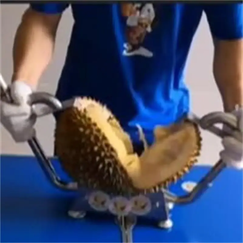 High Efficiency Durian Opening Machine Manual Sheller Fruit Durian Peeling Hulling Machine