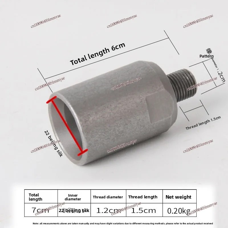 Rhinestone adapter connector wire tooth wire adapter water drill chuck