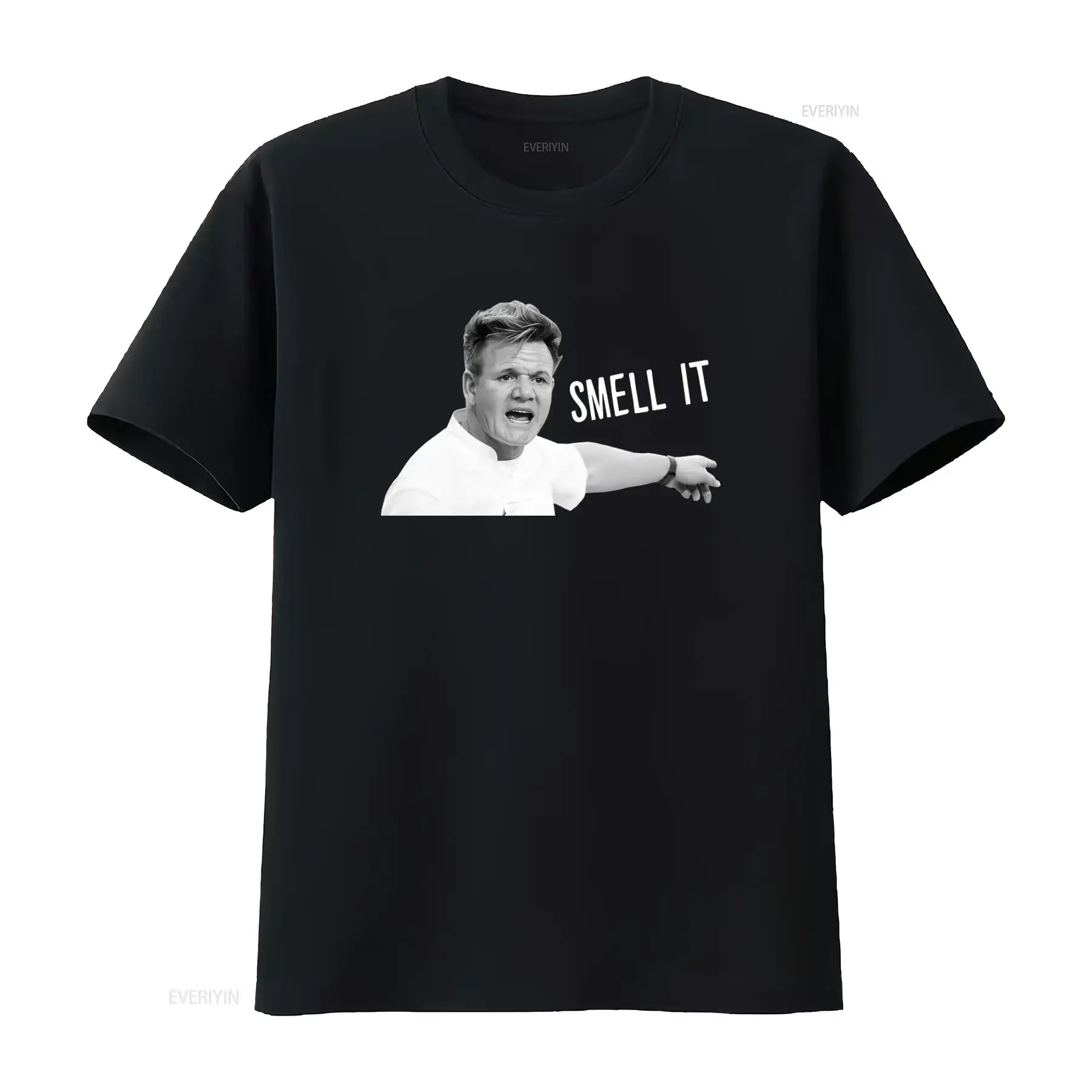 Gordon Ramsay Smell It T Shirt Chef Fan  vintage Washed graphic Breathable Stretched Top For Everyday Wear homme Soft Casual