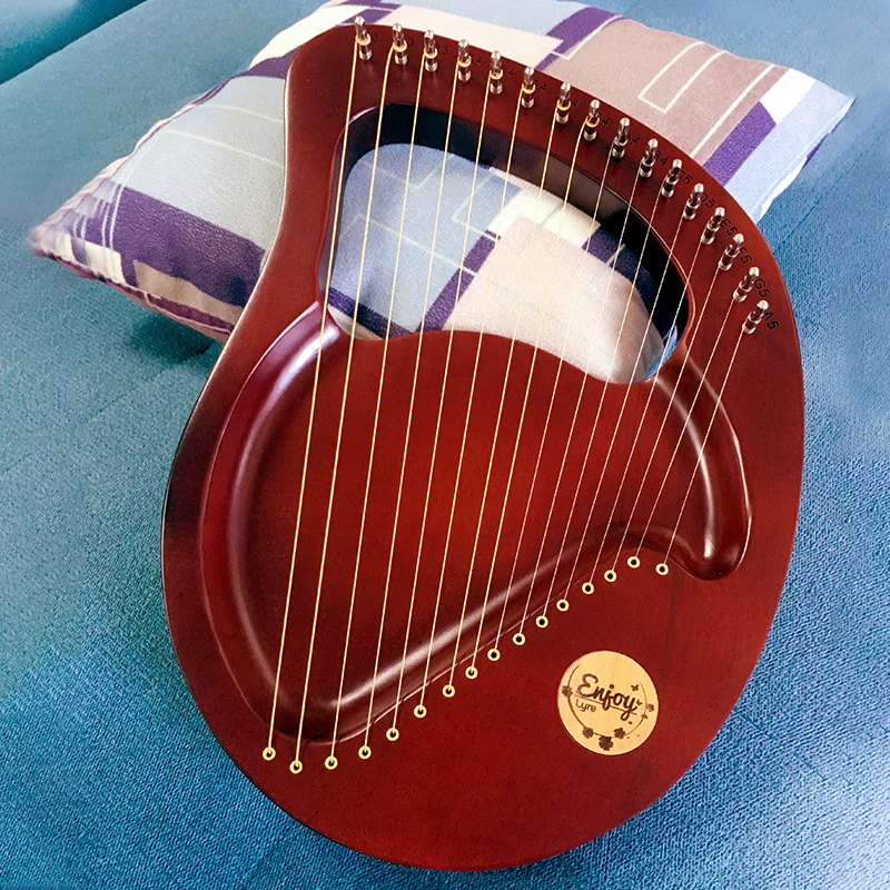 Lyra Harp Is a Simple and Easy to Learn Portable Instrument, Featuring the Ancient Style of Lyra 16 String - Image 2