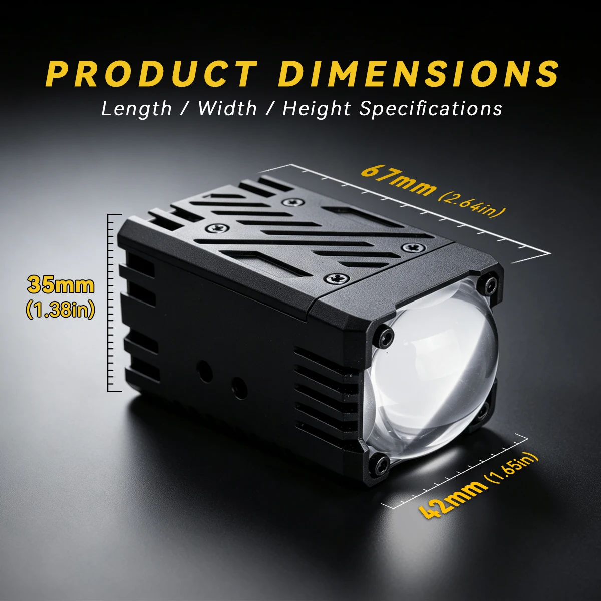 2PCS Senlo P1 Plus 80W Car Grill Work Light Bar LED Headlight Bumper Fog Lamps Auxiliary Driving Spotlights For Offroad Truck