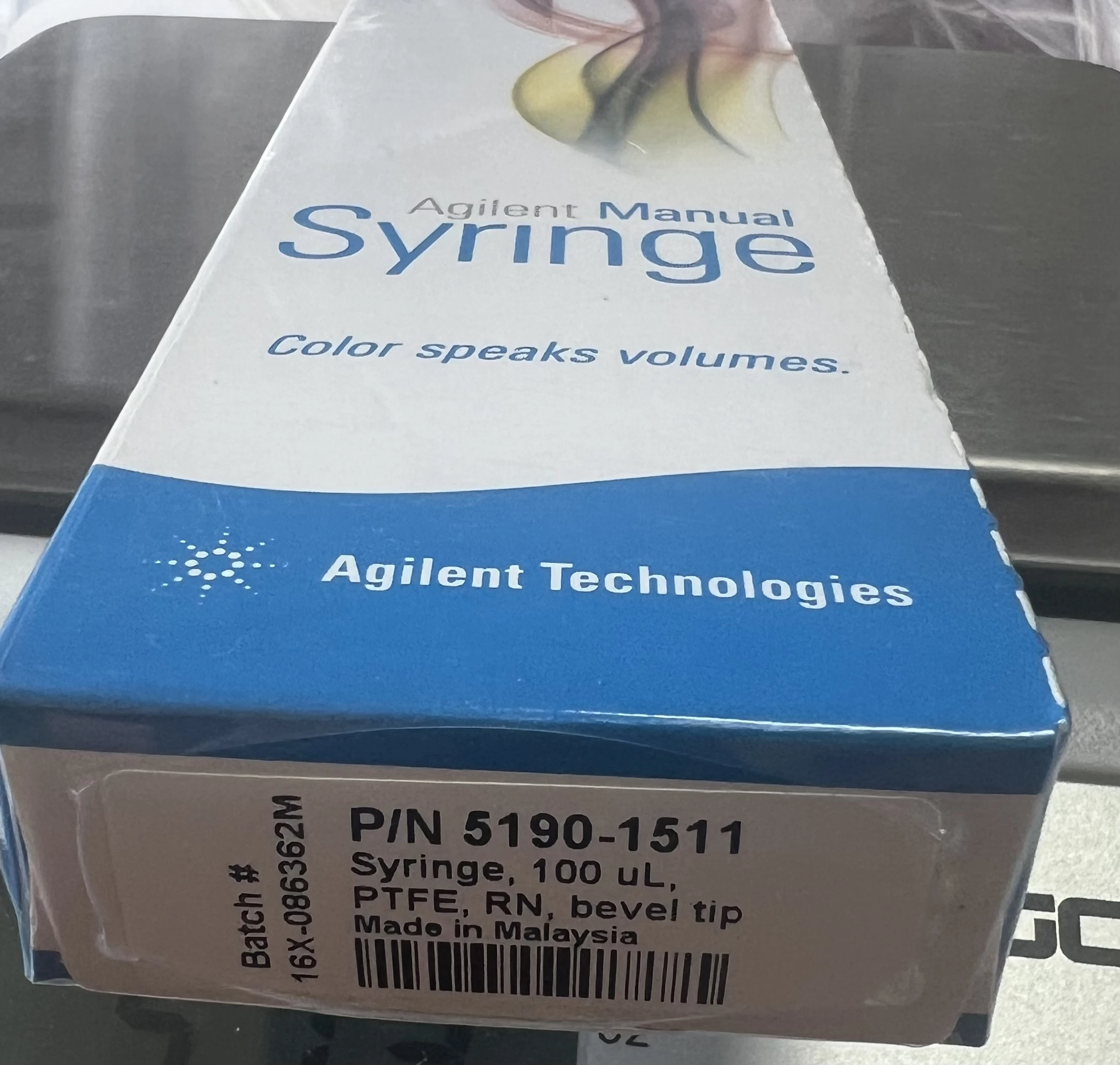 

AFINE Agilent GC Manual Injection Needle 5190-1511 100 µL PTFE Replaceable Needle Beveled Tip