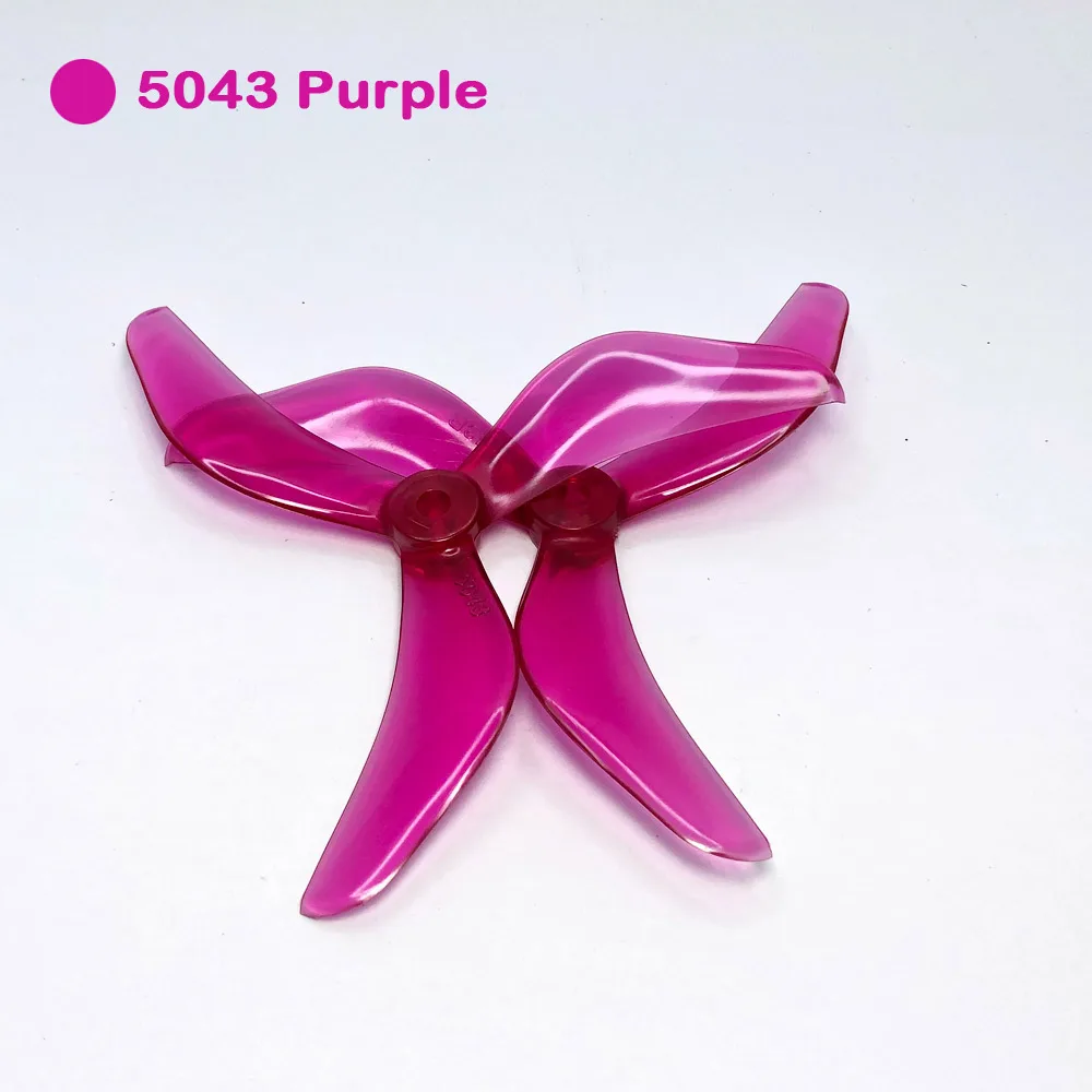 1Pair 4045 5043 5045 6045 3 Blades CW CCW Propeller for GEMFAN 2205 2207 2810 2306 Motor Freestyle FPV Drone Quadcopter