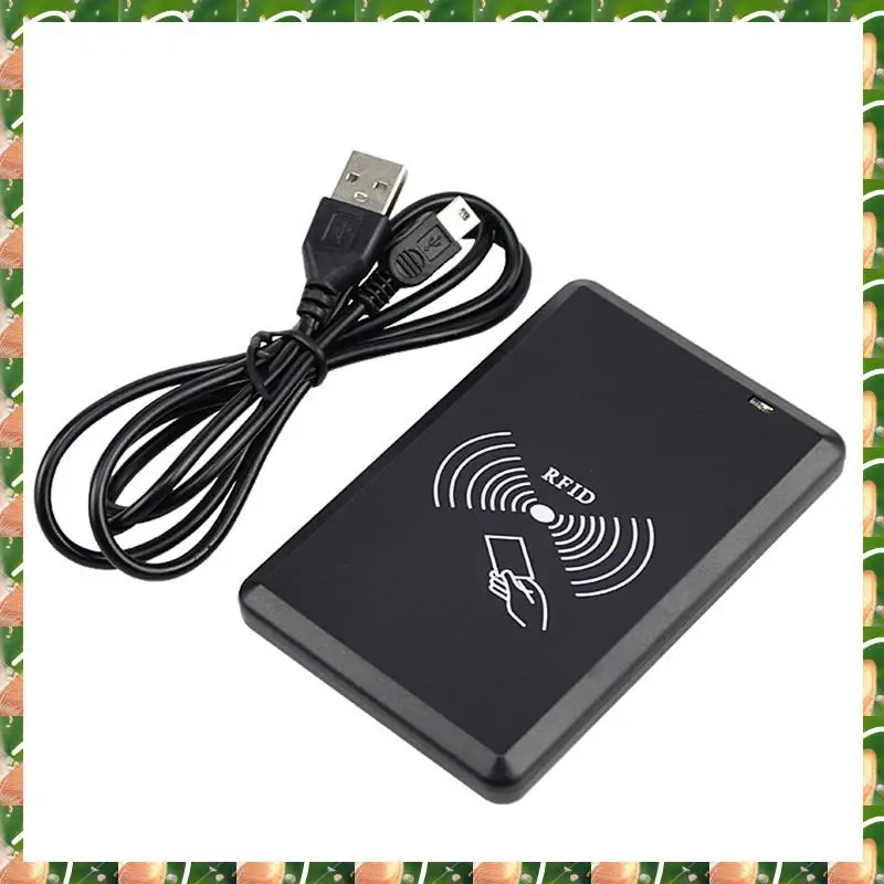 

JAJA USB RFID Reader 125Khz EM4100 TK4001 ID Contactless Sensitivity Smart Card Reader Support Window System