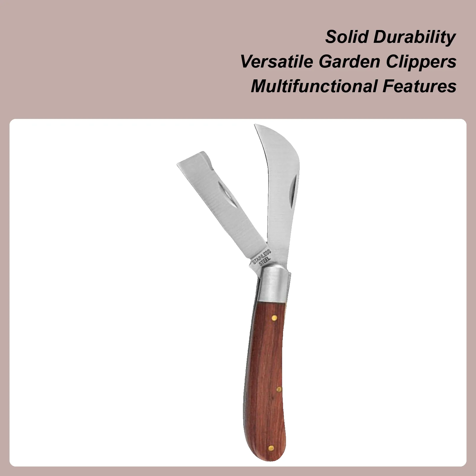 

Grafting Tool Steel Wood Folding Tree Trimmer Professional Gardening Scissors For Tree Floral Flower Lawn Agricultural Foraging