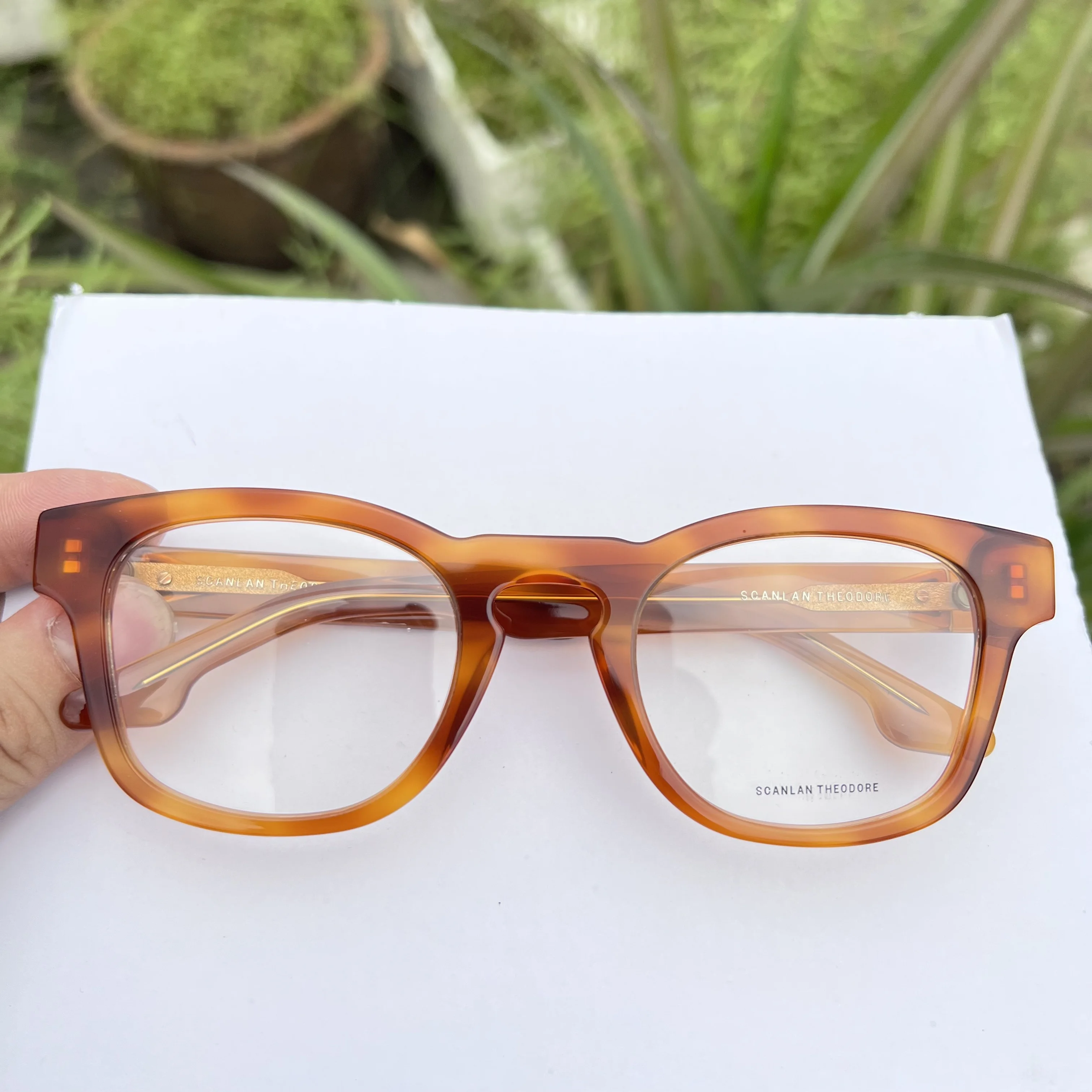 Australian Fashion Brand Women's Eyewear Frames with Colorful Acetate Fiber Material and Trendy Design