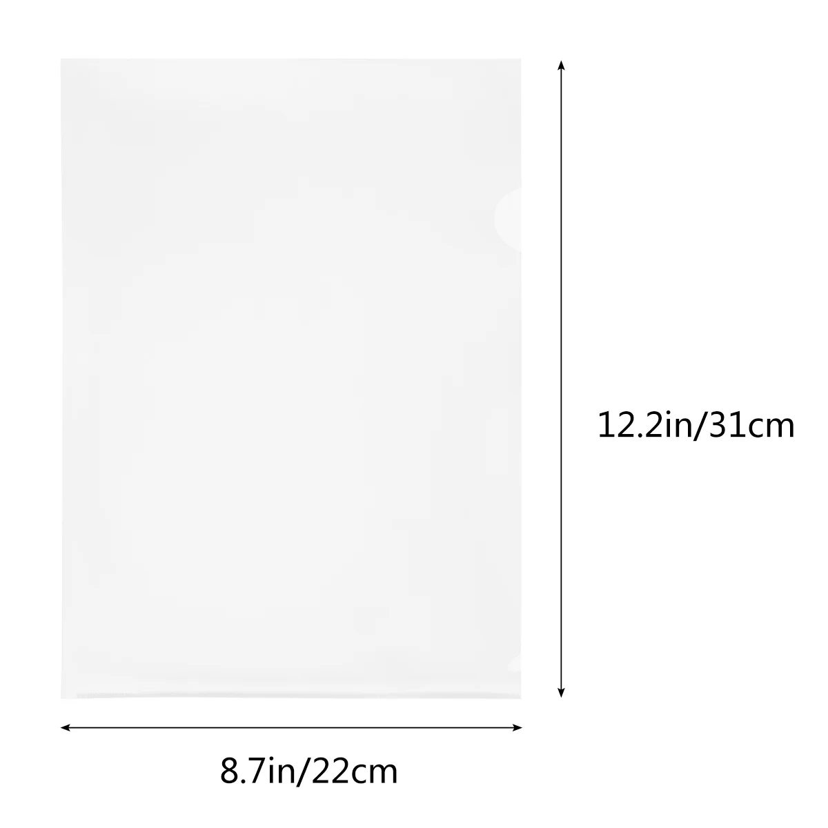 30 pastas de arquivo de plástico em forma de l a4 dos pces transparente documento carteira organizador azul documento expansível carteira l pasta de arquivo
