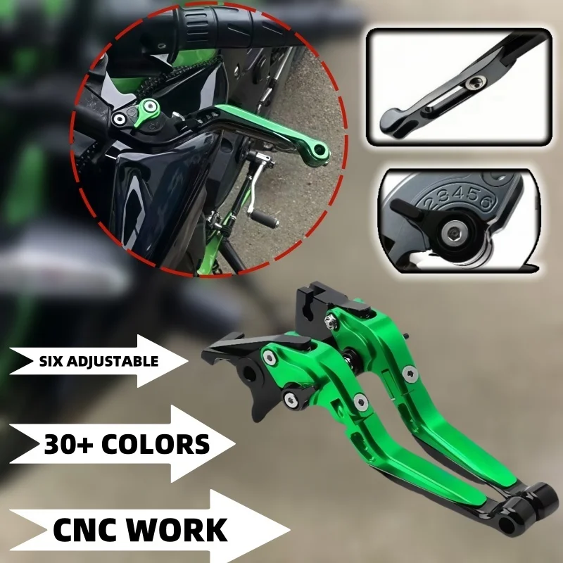 For Suzuki TL1000R 1998-2003 SV1000/S 2003-2007 Brake Lever Set Foldable Adjustable Handle Levers Motorcycle Parts