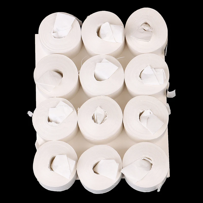 Mouth Coil Paper (White) 12 Pcs/Pack 19 Meters Top-Quality Vomit Paper Magic Tricks Close Up Street Magician Magia Accessories