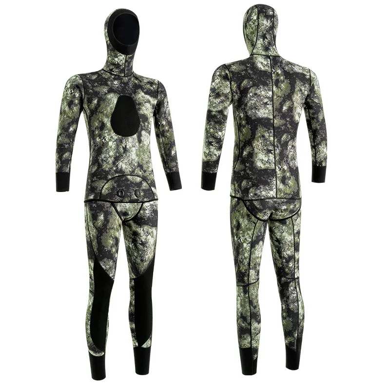 Wholesale Spearfishing Wetsuit Wholesale 3mm 5mm 7mm Diving Neoprene Wet Suit Camouflage Spearfishing Wetsuit For Men