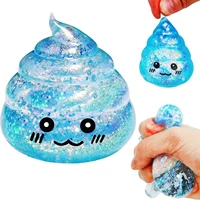 Novelty Squishy Poo Stress Ball Squishies Toys Maltose Funny Stretch Squeeze Fidget Toys for Adults Stress Relief Prank Gift 2