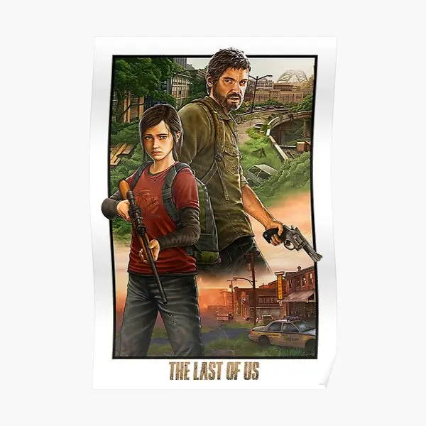 

Постер The Last Of Us, декор для комнаты, настенная роспись, современный декор, винтажная Художественная печать, забавная Настенная картина, картина без рамки