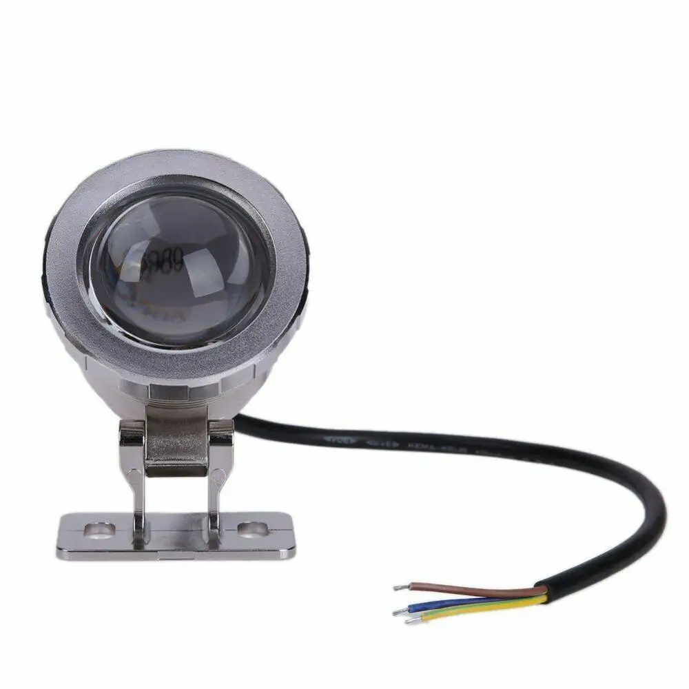 1PC Étanche RGB LED Projecteur Sous-Marin Fontaine Piscine Étang Aquarium Projecteur Ampoule Lampe Jardin Extérieur DC12V AC85-265V 15W